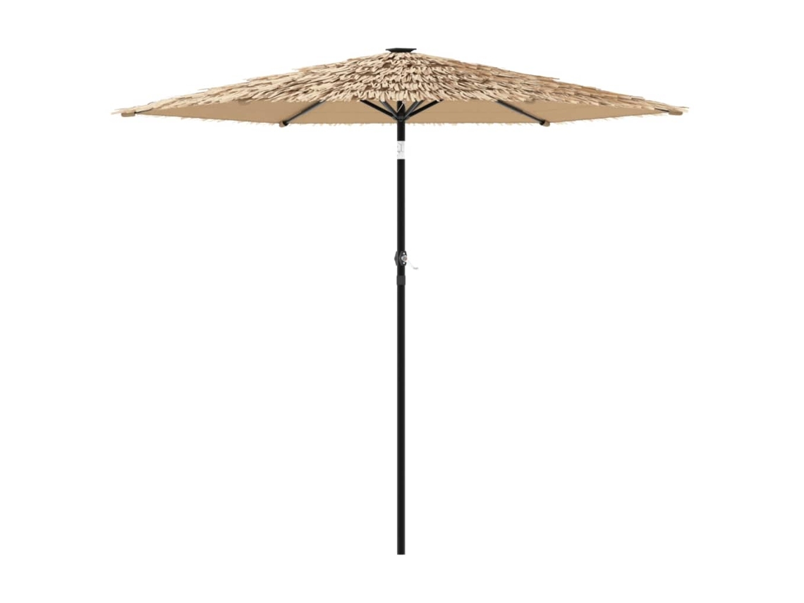 Sombrilla De Jardín VIDAXL Marrón (223x223x213 cm)