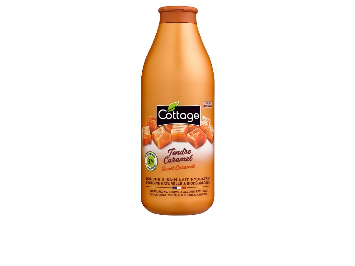 Gel de Baño COTTAGE Hidratante Cremoso Caramelo (750 ml)