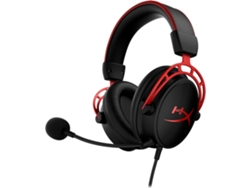 Auriculares Gaming Con Cable HYPERX Cloud Alpha (Over Ear - Multiplataforma - Noise Cancelling - Negro)