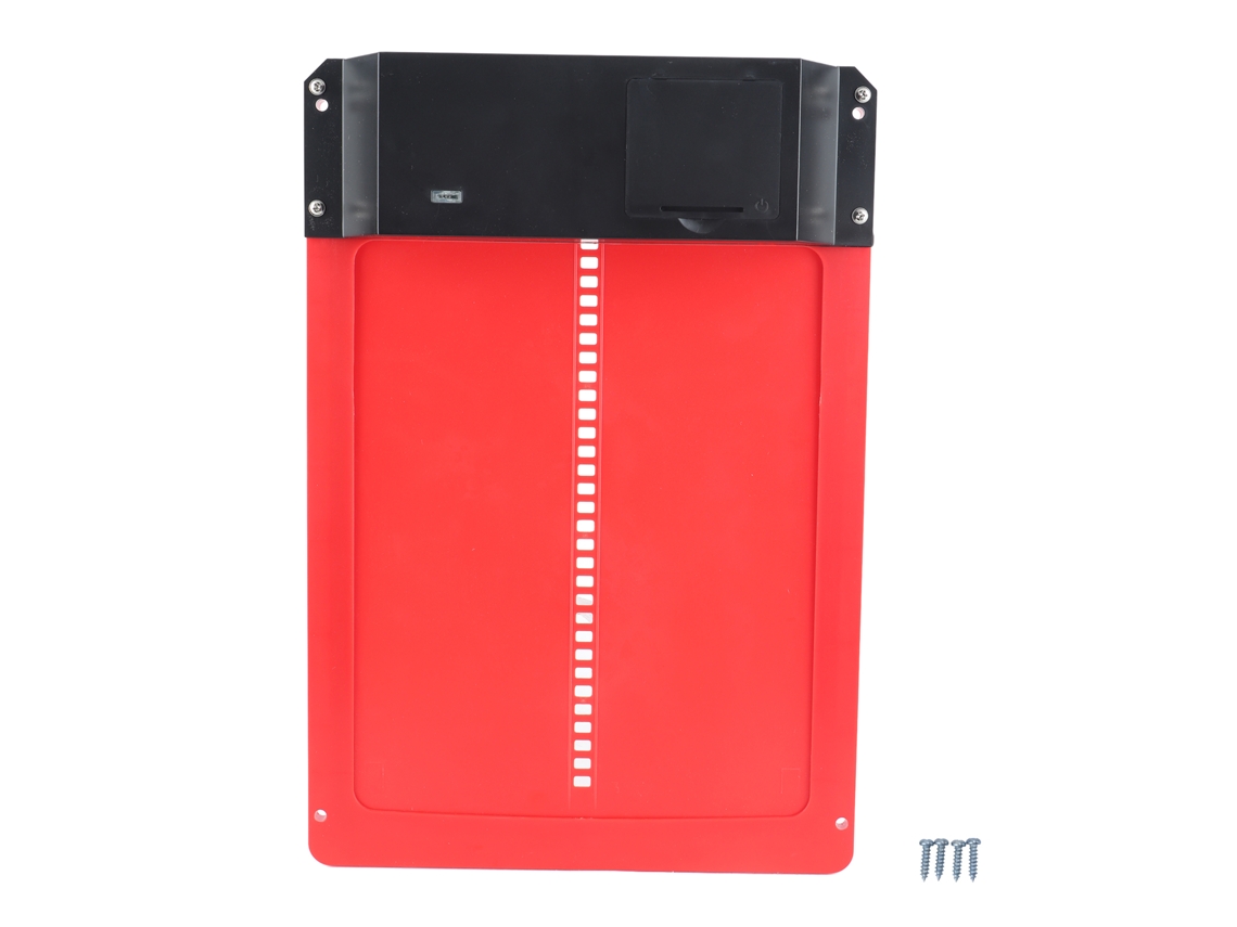 Puerta Automática Para Gallinero Con Sensor De Luz, Plástico Impermeable, Antirrobo, Batería Solar.