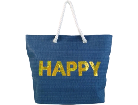 Bolsa de Playa YVES ROCHER FRANCE Happy (Azul)