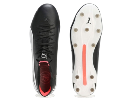 Botas de fútbol Unisex para Fútbol PUMA King Ultimate Fg Negro (43)