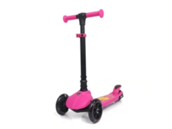 Patinete Para Niños Con Luz L5 - Lamborghini - 3 A 6 Años - 3 Ruedas - Rosa