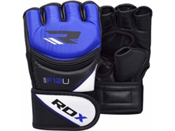 Guantes de Mma RDX SPORTS Grappling Glove New Model Ggrf Negro (L)