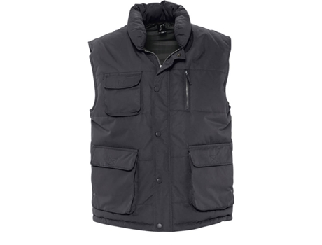 Chaleco SOL'S Viper Poliéster Unisex (3XL - Gris)