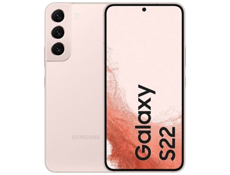 Smartphone SAMSUNG Galaxy S22 (8 GB - 256 GB - Rosa Dorado)
