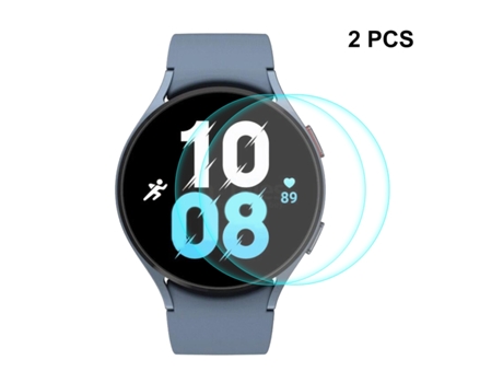 2 piezas para Samsung Galaxy Watch5 44 mm ENKAY 0,2 mm 9H protector de pantalla de vidrio templado película de reloj