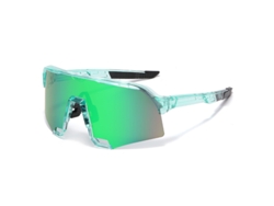 Gafas deportivas Yuysan S3 para ciclismo, protección contra el viento y la arena, equipamiento para bicicletas - Verde