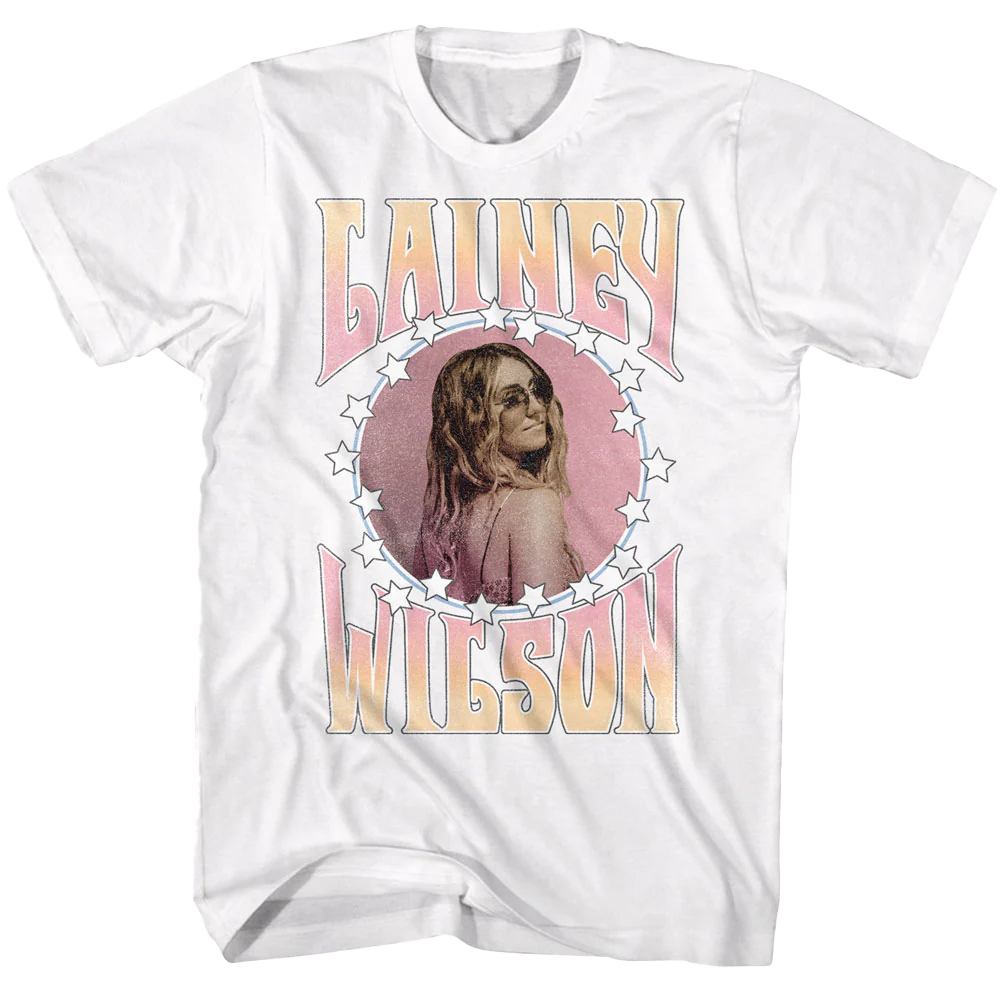 Lainey Wilson Stars And Gradient T-shirt Unisex Rockinstone Size:s