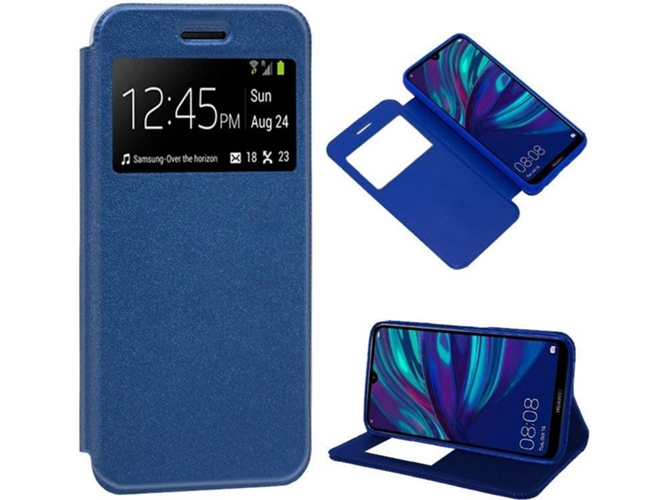 Funda Huawei Y7 2019 COOL Flip Azul