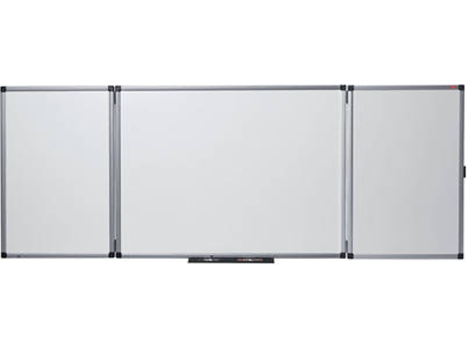Pizarra Blanca NOBO Tríptico (1200x900mm - Cristal - Magnético: Sí)