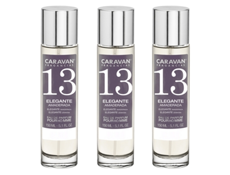 3x CARAVAN Perfume de Hombre Nº13 - 150ml