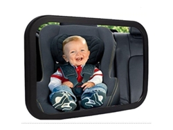 Espejo De Seguridad Para Bebé Asiento Coche Vista Trasera Ajustable Shatterproof