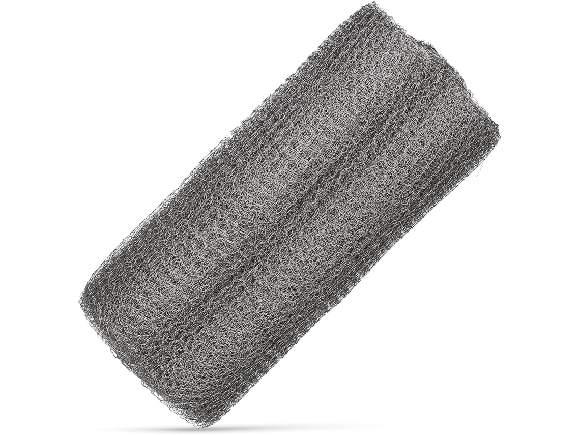 Malla Metálica De Acero Inoxidable Fina Para Ventilación Filtro Y Antiroedores Para Garaje Hogar Y Taller Fácil De