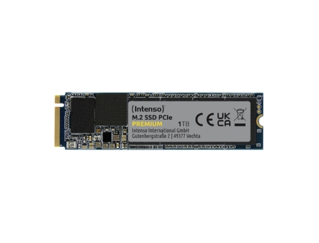 Intenso SSD 1.0Tb Premium M.2 PCIe 1000 Gb PCI Express 3.0 Nvme