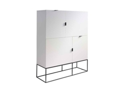 Aparador Mdf Lacado Blanco Saná MOMMA HOME (Blanco - Aglomerado -120x41x150 cm)