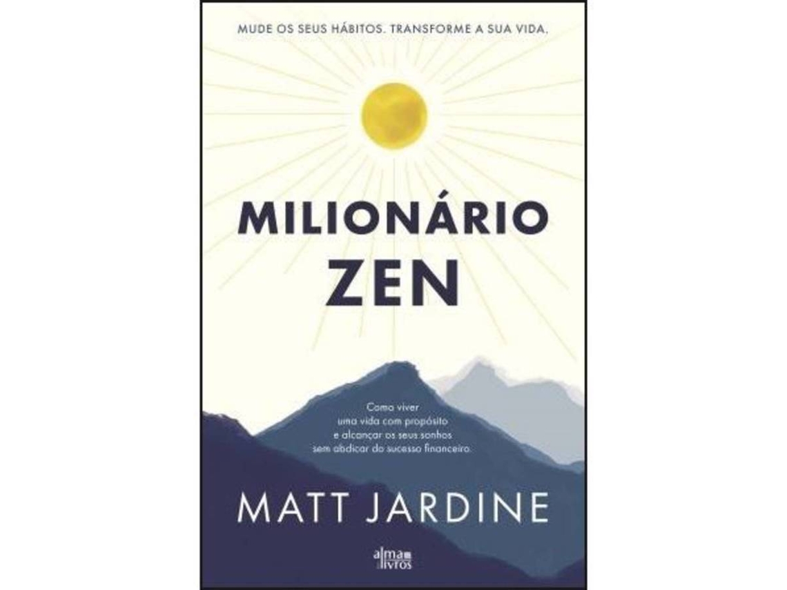 Libro Milionário Zen de Matt Jardine (Portugués do Brasil)