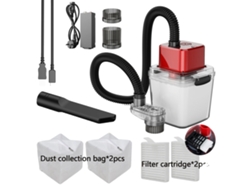 Aspiradora, 500 W de potencia, 6000 Pa de succión, sistema de filtración avanzado, kit de 2 aspiradoras, enchufe UE OEM