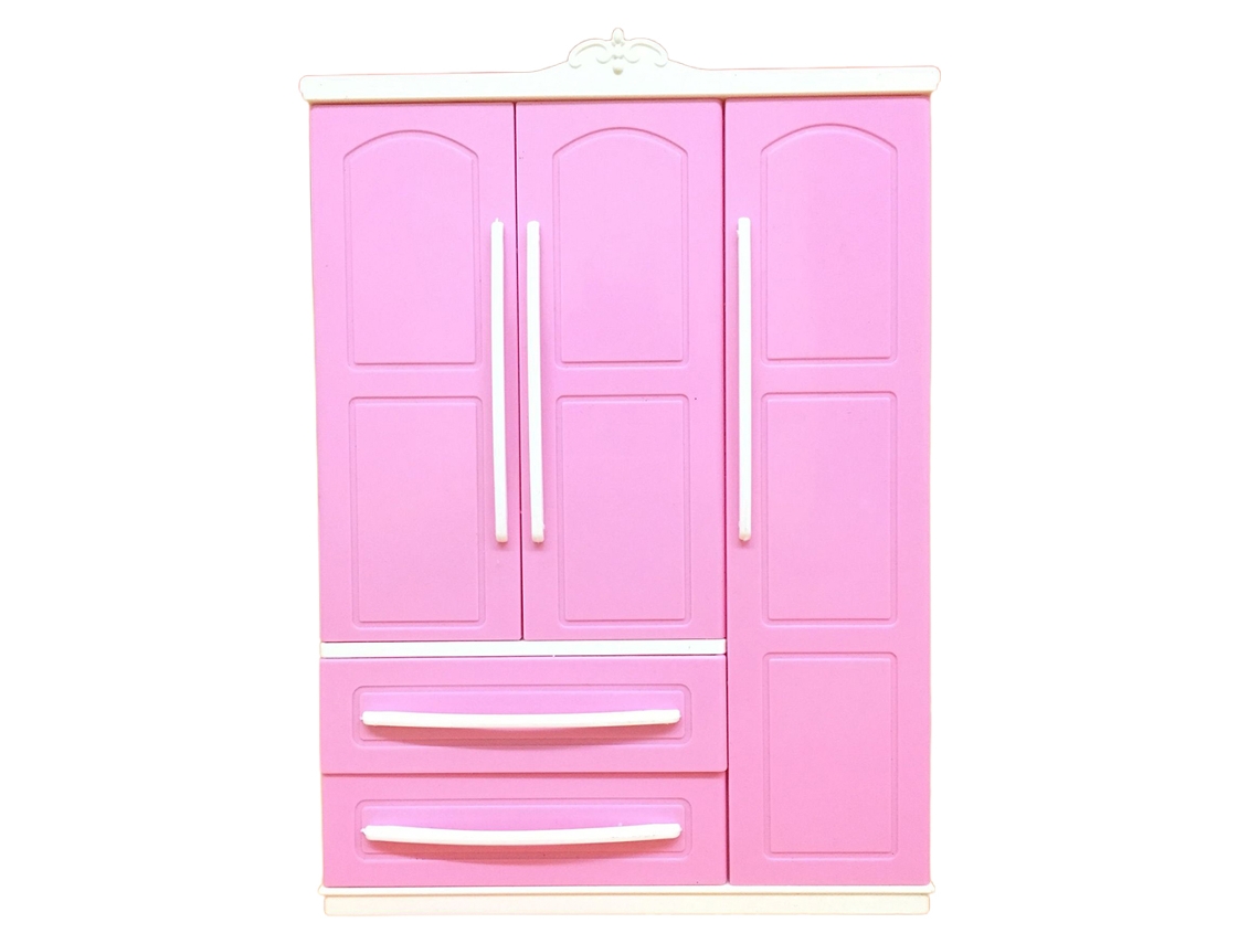 Armario de ropa para muñecas, muebles, mini princesas, accesorios de juguete