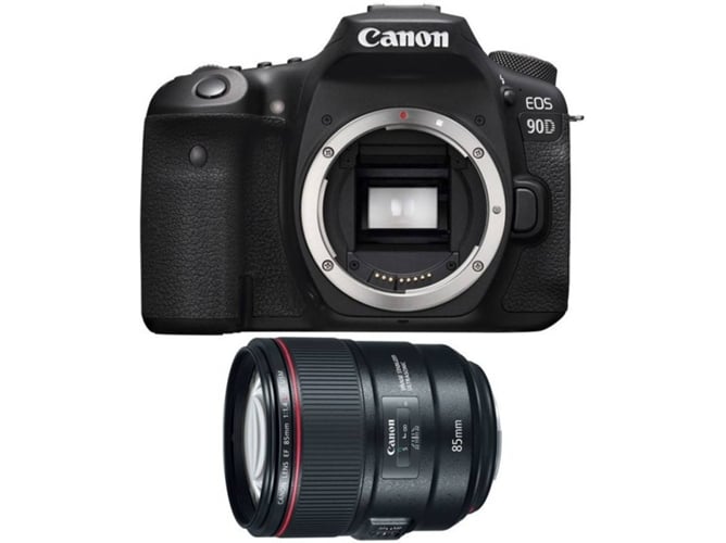 Kit Cámara CANON EOS 90D + EF 85mm f/1.4L IS USM (APS-C)
