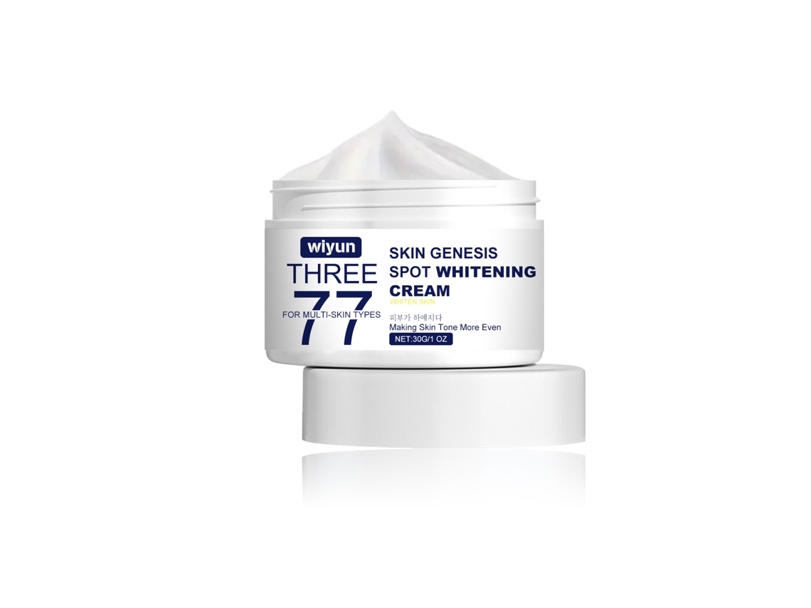 Crema aclarante y de belleza para la piel