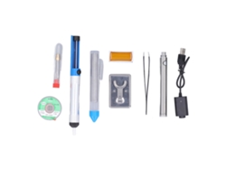 Kit De Soldadura Portátil Recargable Por Usb Con Batería, Herramienta De Soldadura 510, Para Uso En Interiores Y Exteriores.