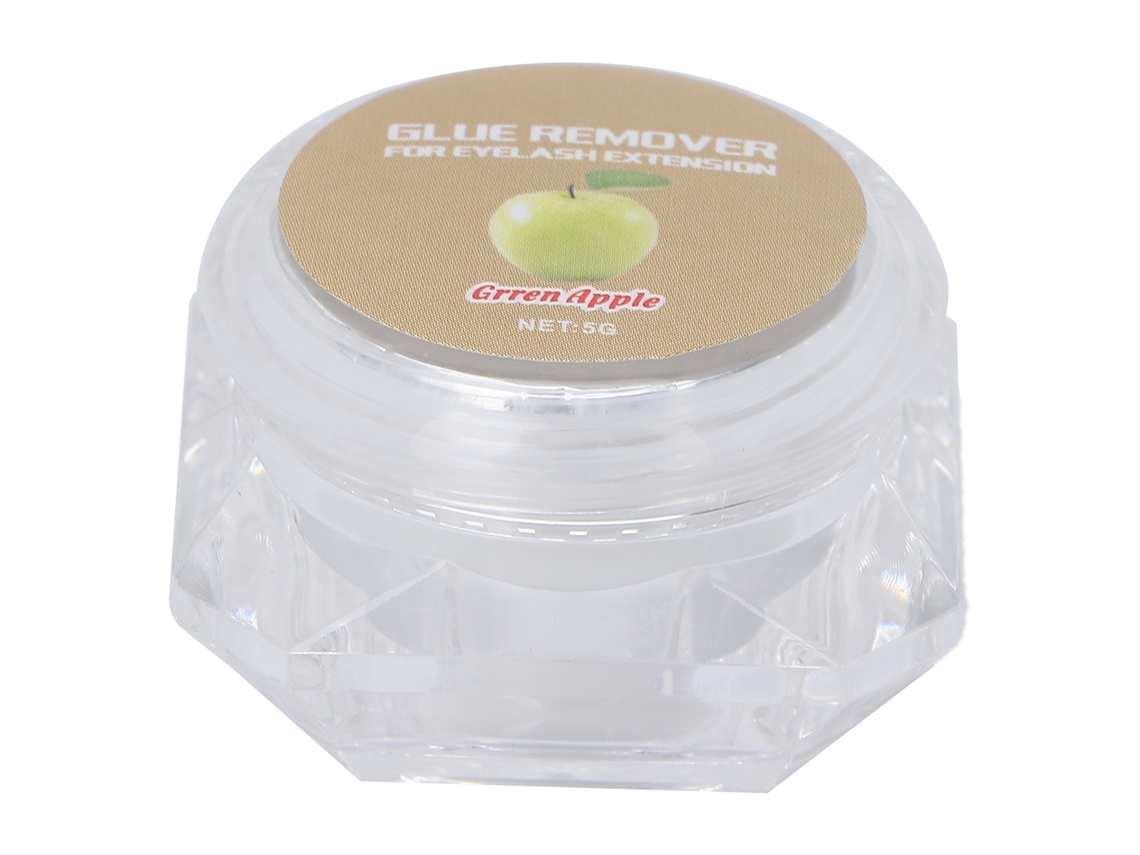 Crema Removedora De Pegamento Para Pestañas Con Sabor A Manzana Para Extensiones De Pestañas. Disuelve El Adhesivo. 5 G.