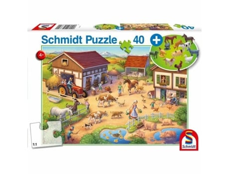 Puzzle SCHMIDT SPIELE Granja 40 Piezas