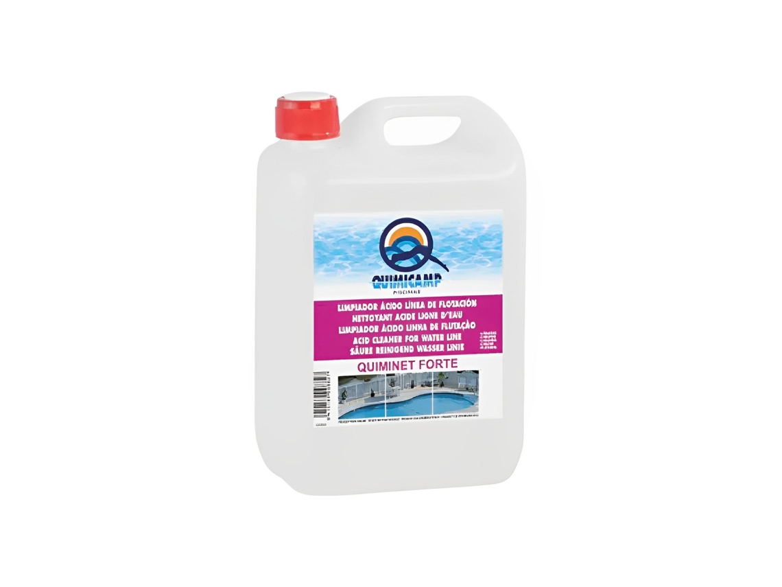 Cuarenta línea de agua líquida de quiminet