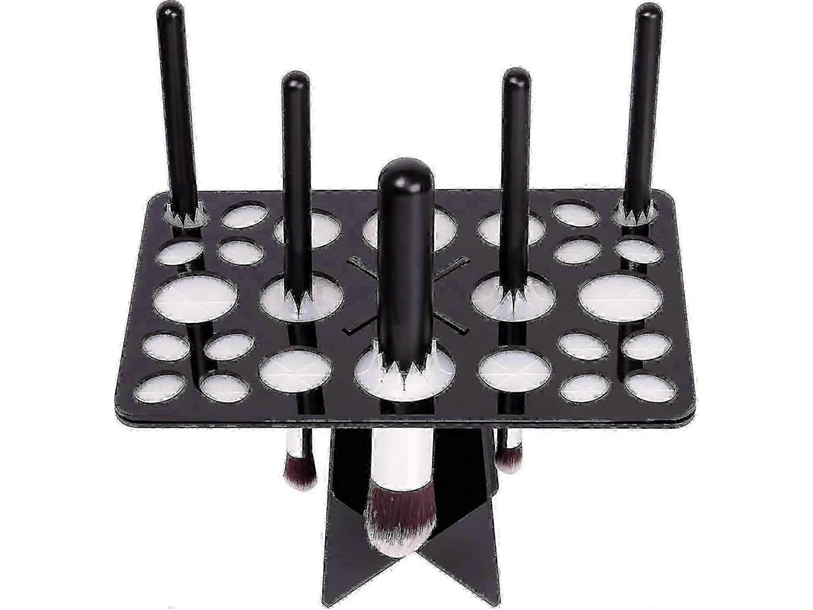 Organizador de brochas de maquillaje plegable Rosewell, soporte para brochas, estante portátil para secar brochas de maquillaje