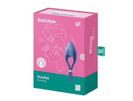 Satisfyer Duelist Anillo Vibrador Azul 1Un