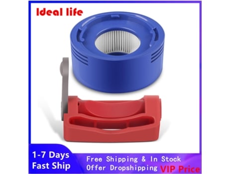 Bloqueo del gatillo del filtro para Dyson V7 V8 Sv10 Animal Uk, Sv10 V8 Absolute Uk/Total Clean Uk aspiradora Post Motor inalámbrico nuevo
