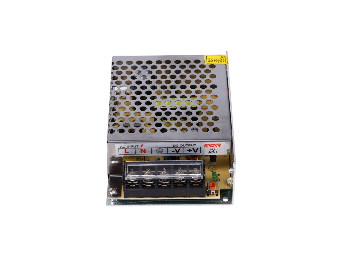 Fonte de alimentação chaveada universal regulada, DC 12V 5A, transformador de alimentação