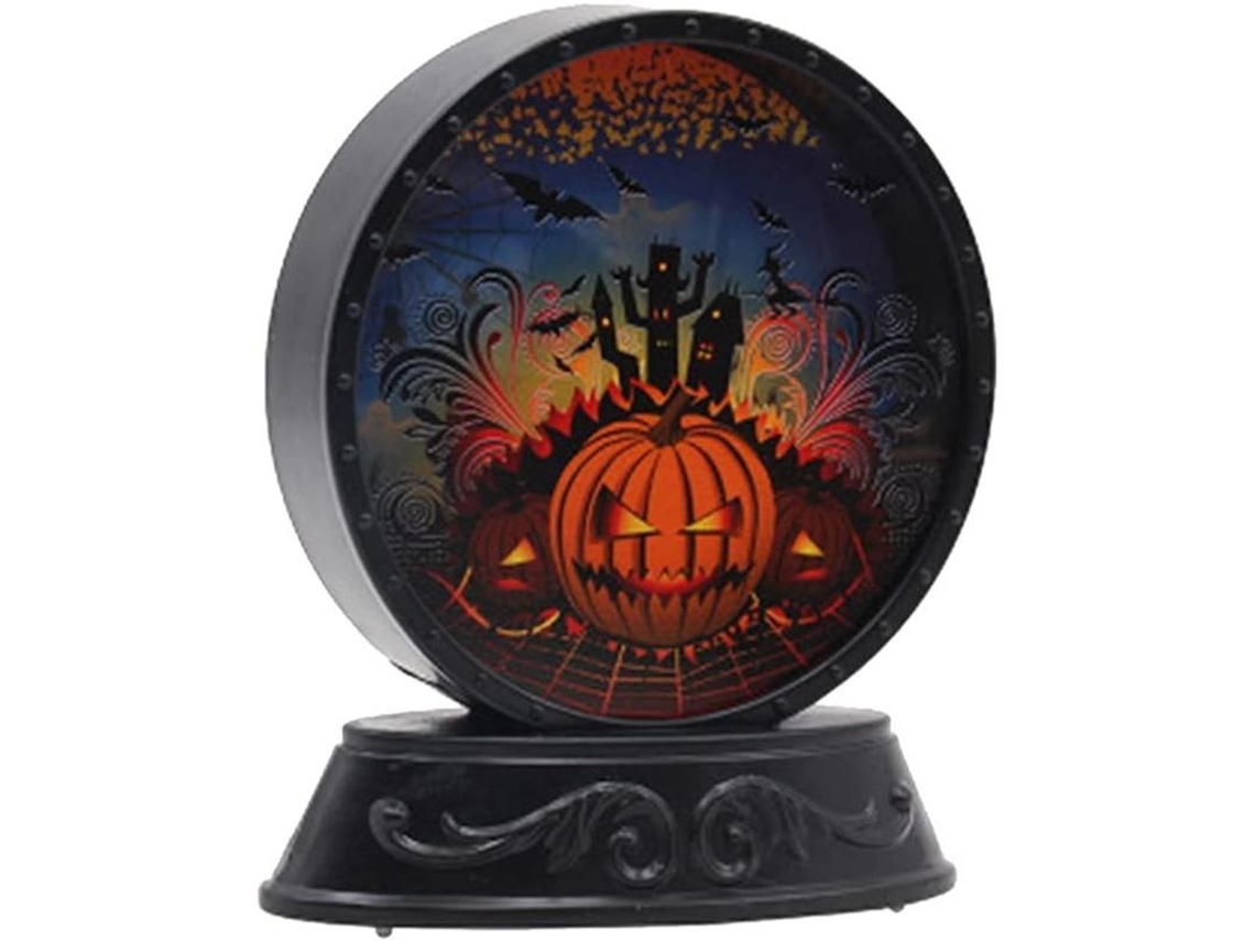 2026-lámpara De Noche De Halloween Calabaza Decorativa Portátil Para Mesa Con Atmósfera Espeluznante