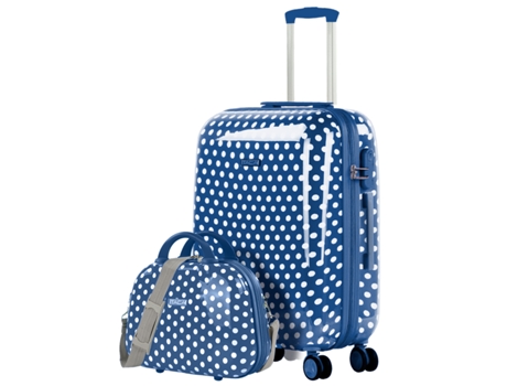 Juego De Maletas Pc ITACA Stars azul (44X65x25 Cm - 62L)