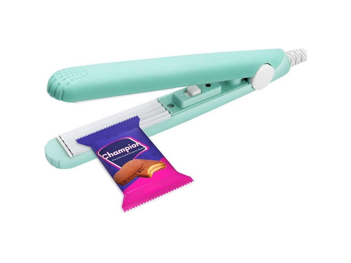Selladora Portátil Para Bolsas De Alimentos, Mini Selladora Eléctrica Con Control Inteligente Para Un Almacenamiento Seguro (verde)