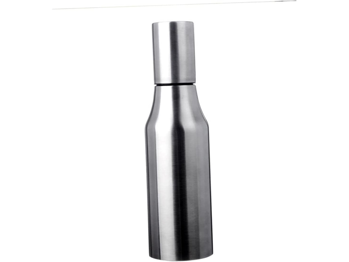 Botella De Aceite De Acero Inoxidable. Este Dispensador Es Extraíble Y, Por Lo Tanto, Fácil De Limpiar.
