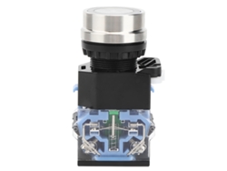 Botón Pulsador Sin Luz, 22 Mm, Reinicio, Ca/cc, 12 V, Componentes De Control Industrial Gq38