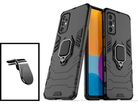 Kit Carcasa + Soporte de Auto Samsung Galaxy A53 5G GIFT4ME Negro