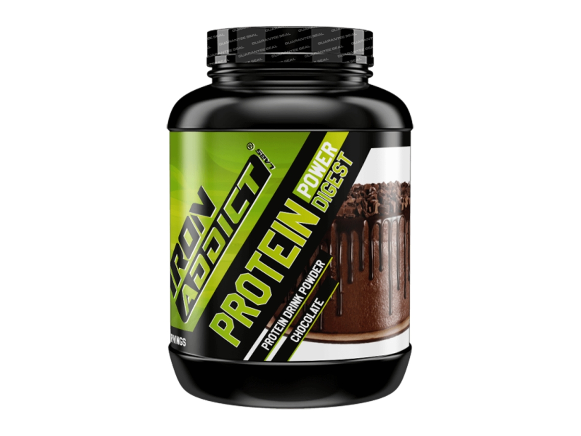 Protein Power 2kg Iron Addict Labs - Proteína En Polvo Con Suero De Leche Y Soja