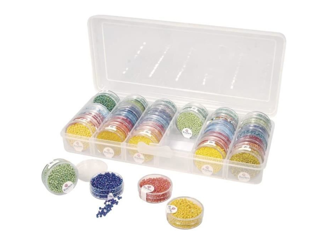 Caja de almacenamiento para semillas Rayher Hobby Rayher, plástico transparente 39215000