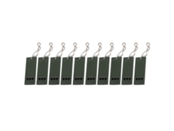 10 Silbatos De Supervivencia De 3 Frecuencias Y Alto Decibelio, Portátiles Con Llave Para Acampar Y Hacer Senderismo.