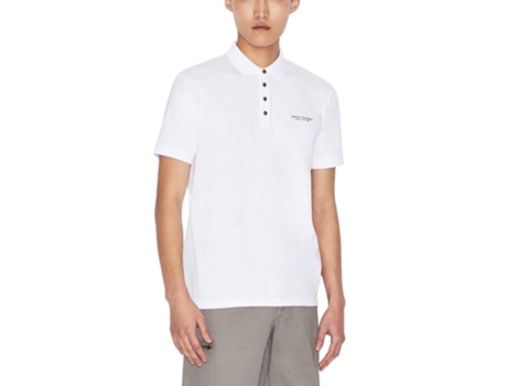 Polo Hombre Armani Exchange Blanco