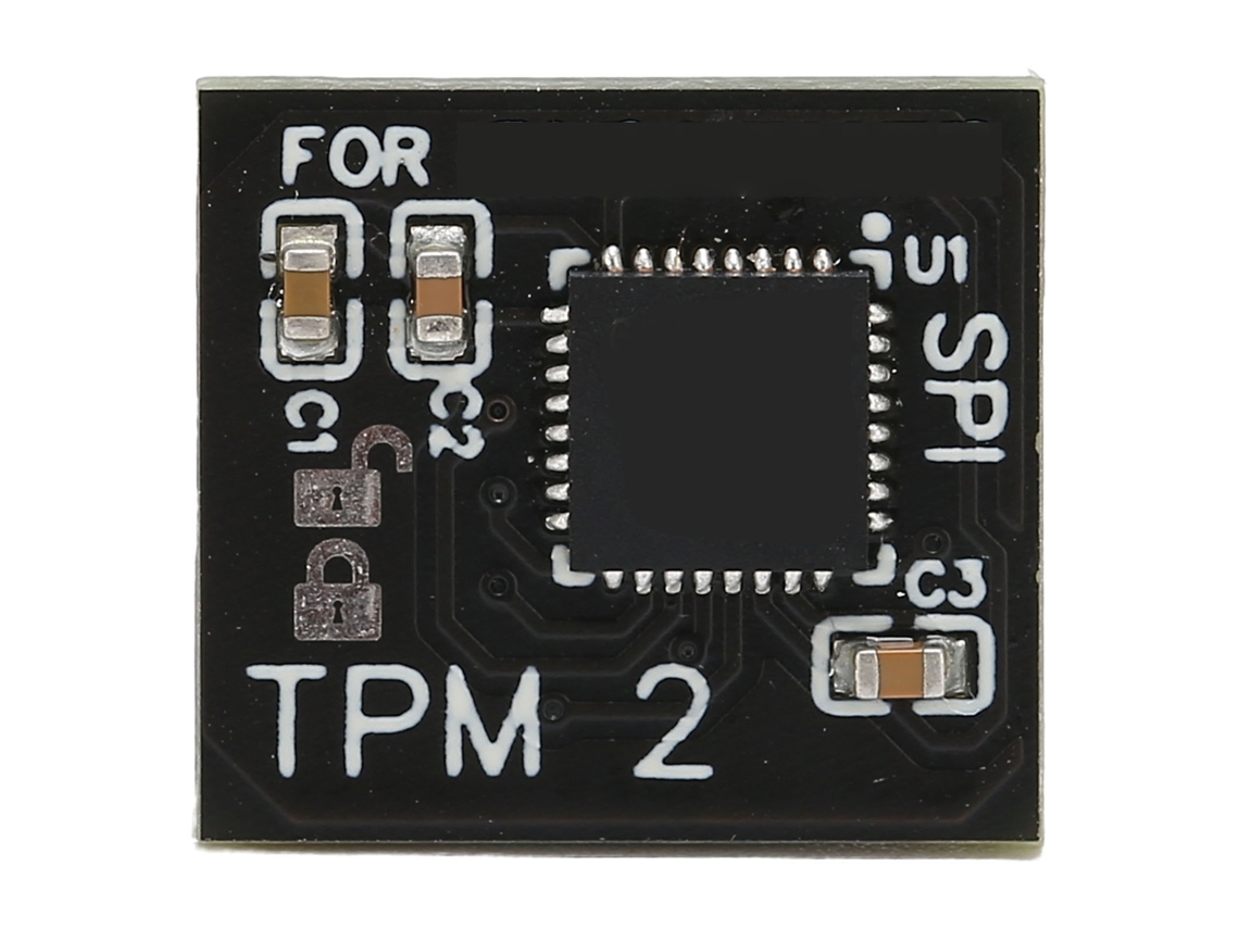 Módulo De Seguridad De Cifrado Tpm 2.0 Tarjeta Remota Lpc De 12 Pines Para Gigabyte Tpm2.0