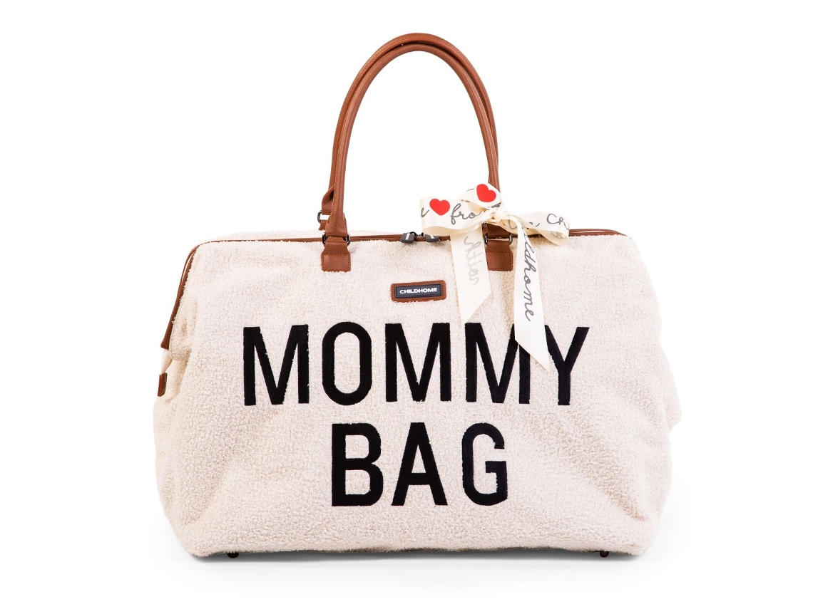 Bolso Maternidad Mommy Teddy Bear Crema Blanco CHILDHOME