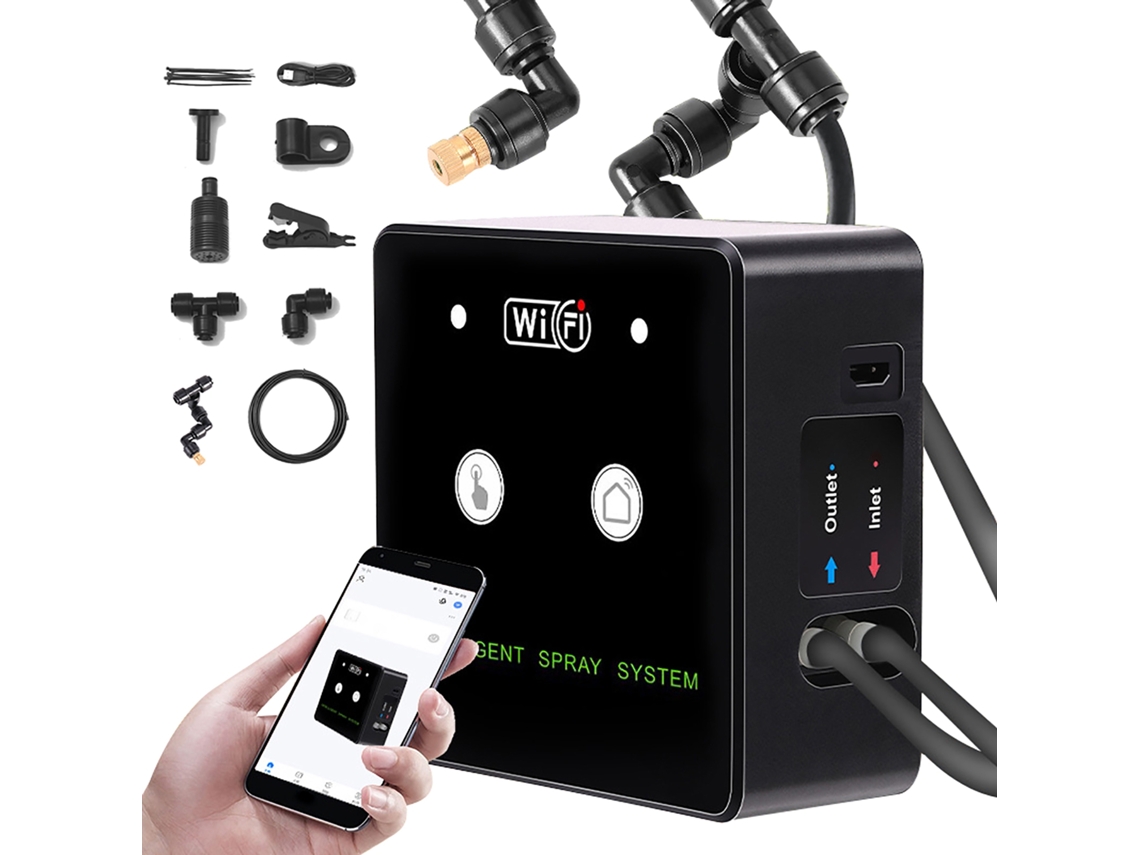 Sistema De Niebla Wifi Para Terrario Selva Automático