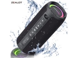 Altavoz Bluetooth Portátil, Resistente Al Agua, Admite Tarjetas Sd, Estéreo De Alta Definición.