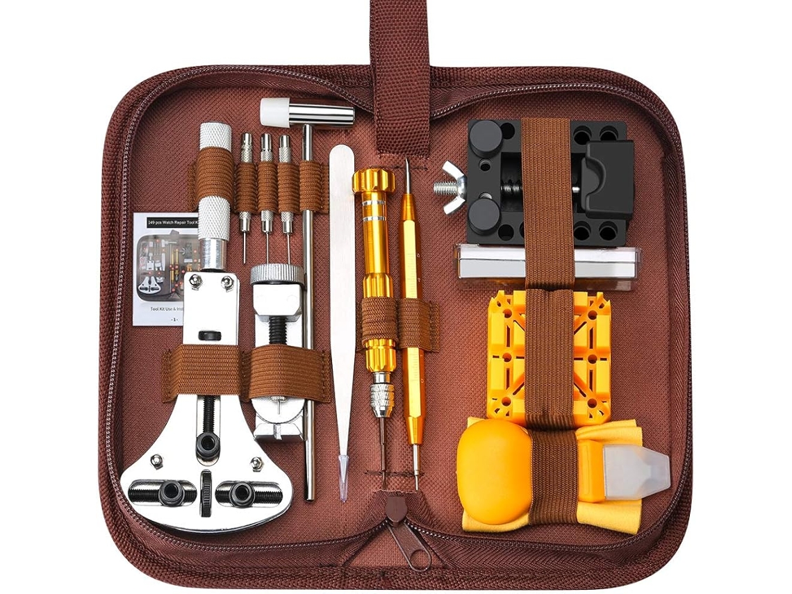 Kit Reparo Relógio 149 Peças Barra Mola Profissional