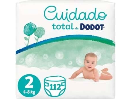 FRALDA DODOT CUIDADO TOTAL T2 112 (2X56)