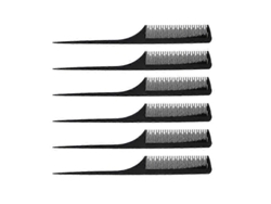 Peine antiestático de 6 piezas, juego de peines antiestáticos, herramienta para el cuidado del cabello Jinyubo Store